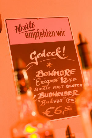 Bild grösser Gedeck